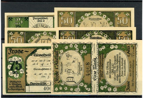 Frose scheine notgeld - scheine,
