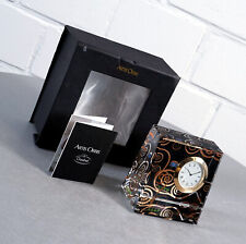 Goebel Briefbeschwerer Paper Weight Tischuhr Artis Orbis OVP unbenutzt G. Klimt