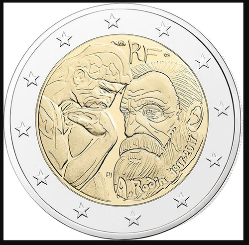 Frankreich münze euro - frankreich, 2€