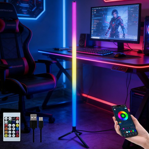 Led stehlampe wohnzimmer rgb - led,