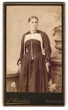 Fotografie L. Bechstein, Burgdorf, Bahnhofstraße, Porträt einer Dame 