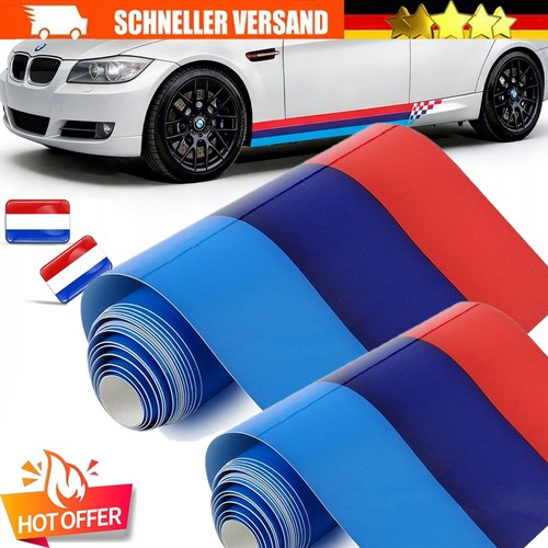 Colored auto streifen - 2×m-colored,