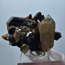 Schörl Turmalin, Rauchquarz