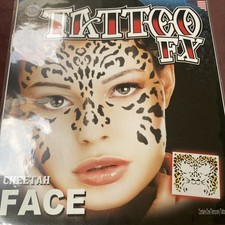 Gepard Gesicht Temporäres