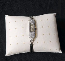 Alte Armbanduhr 925 Silber Art