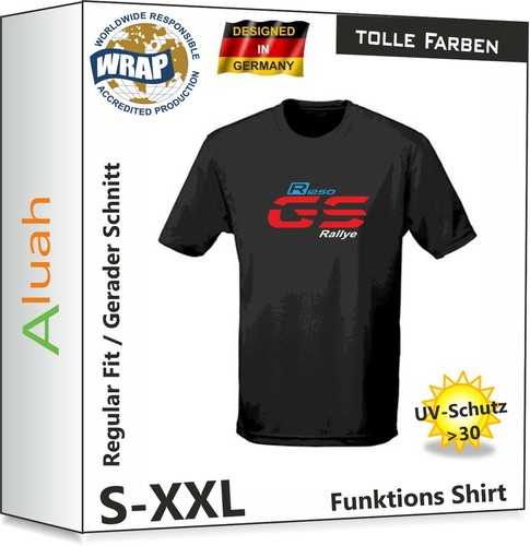 R1250gs rallye funktionsshirt - ,