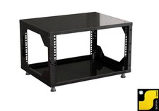 Rack Magic 6HE Offene 19" Racks - 440mm Tiefe  - schwarz - Studio - Mini Rack 