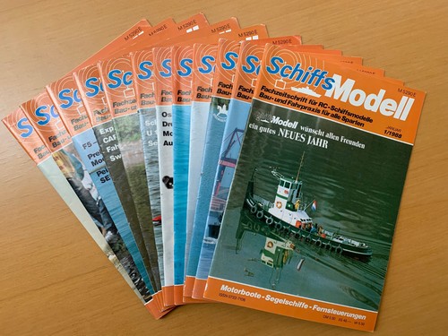 Schiffsmodell jahrgang 1988 - schiffsmodell,