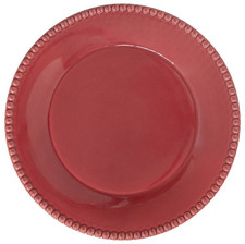 Speiseteller TIFFANY BURGUNDY