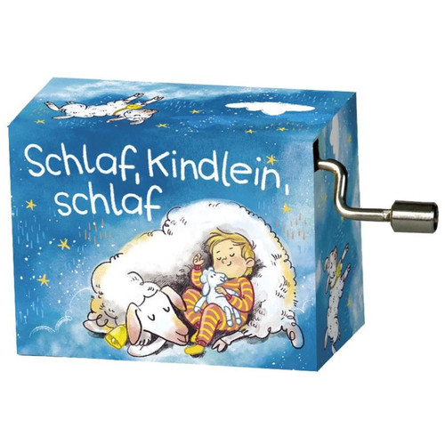 Kurbelspieldose schlaf - kurbelspieldose, "schlaf