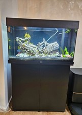 Juwel AQUARIUM  125l Rio mit Barschen & Dekoration 