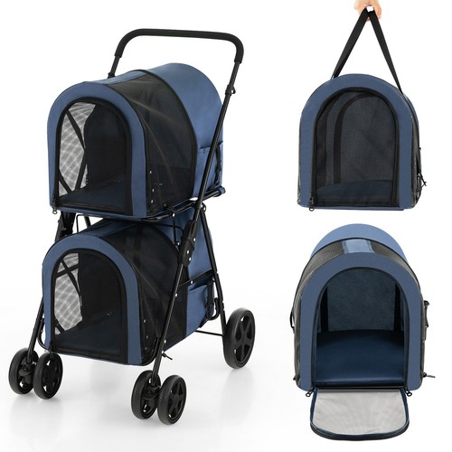Haustierwagen klappbar trolley - haustierwagen,