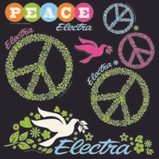 Electra Peace Sticker Set