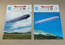 JSC 55 & JSC 56 - 2 Modelle = Luftschiff L 48 & Luftschiff L 59 - 1:400