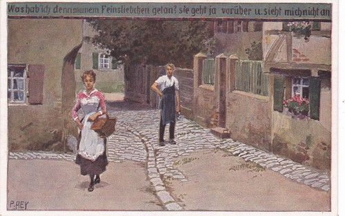 Künstlerkarte paul hey - künstlerkarte,