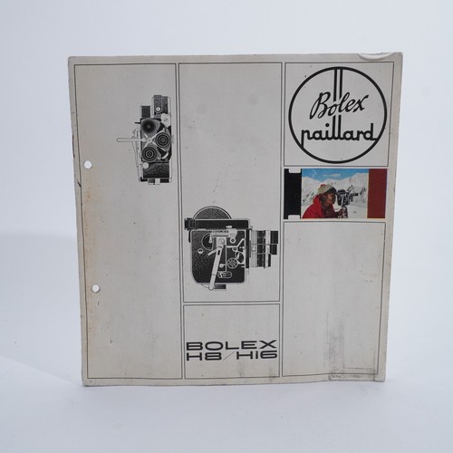 Werbebroschüre bolex h16 - bolex,