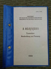 NVA VORSCHRIFT A 052/1/311