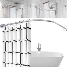 Duschvorhangstange L Form