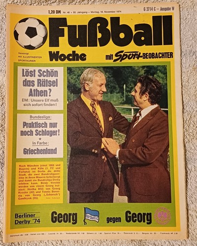 Fußball woche 46 vom - fußball,