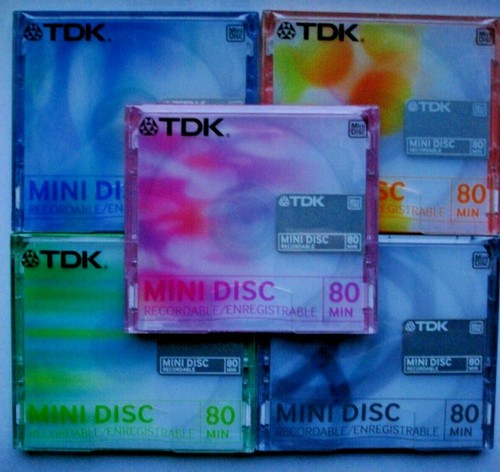 Tdk minidisc minuten - minidisc,