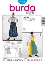 Burda style 8448 - burda, langes