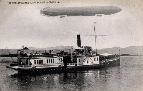 Zeppelin sches luftschiff - zeppelin'sches,