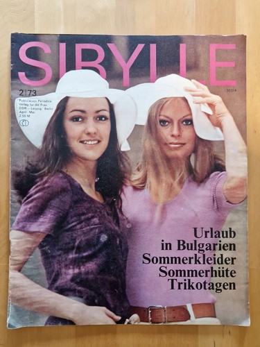Sibylle 1973 märz - sibylle, april