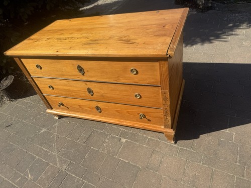 Holztruhe deckeltruhe mit - holztruhe,