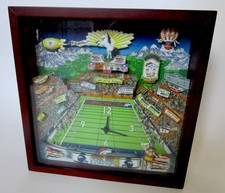 CHARLES FAZZINO ** 3D UHR NFL DENVER BRONCOS  SUPER BOWL 1999 ** ! TOP RARITÄT !