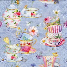 3 Lunch Servietten ~ Geschirr