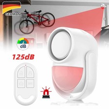 Bewegungsmelder Alarm Infrarot Alarmanlage PIR Hausalarm für Wohnmobil 125dB Neu