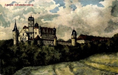 Schwarzenberg erzgebirge - ak,