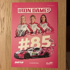 Autogrammkarte WEC Spa Iron