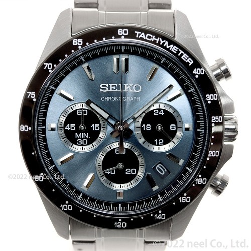 Seiko spirit sbtr027 blau - seiko, grau