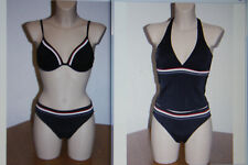 Sexy Bikini Set 3 Teilig gr. 38 M ; Schwarz Weiß Rot ; Träger Top ; NEU xxx 