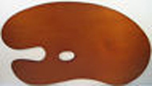 Artists wooden palette - wooden,