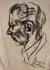 Erich Angres Männerbildnis