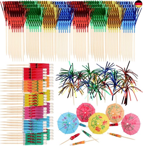 200 stück cocktail deko - 200,