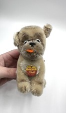 Steiff hund mops mopsy mohair - mops,