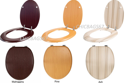 Neu mdf holz toilettensitz - 18",
