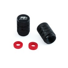 Ventilkappen Staub schwarz