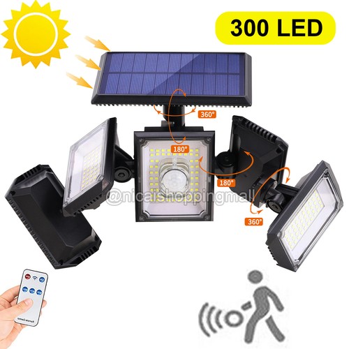 300 led solarleuchte mit - led,