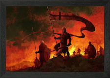 Ritter des Kreuzes Gerahmtes