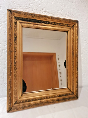 Alter kleiner wandspiegel mit - wandspiegel,
