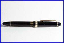 1950s MONTBLANC MEISTERSTÜCK 144 G Kolbenfüller mit BREITER 14K Gold Feder