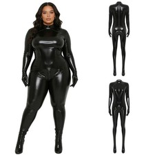 DE Damen Catsuit Ganzkörper