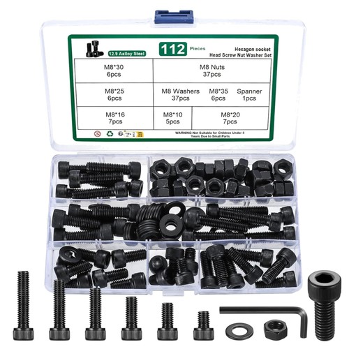 Schrauben set 112 teile - schrauben,