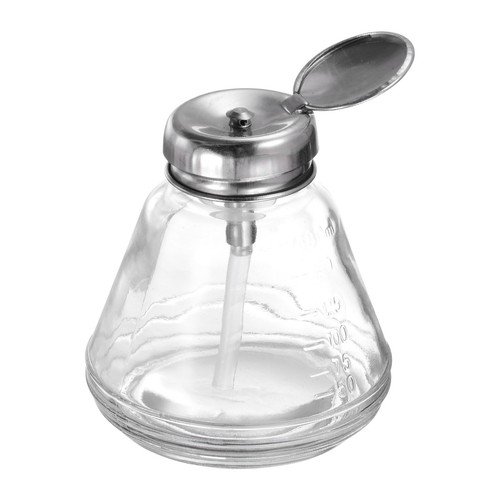 6oz 180ml glas pump spender - 6oz/180ml,