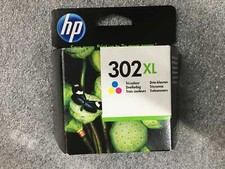 original HP Tintenpatrone 302XL Color F6U67AE ( 08/2022 ) OVP Rechnung
