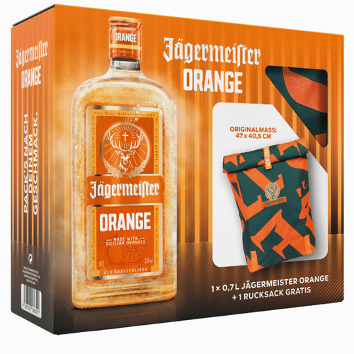 Jägermeister orange - orange, 33